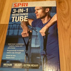 SPRI 3-in-1 Resistance Tube